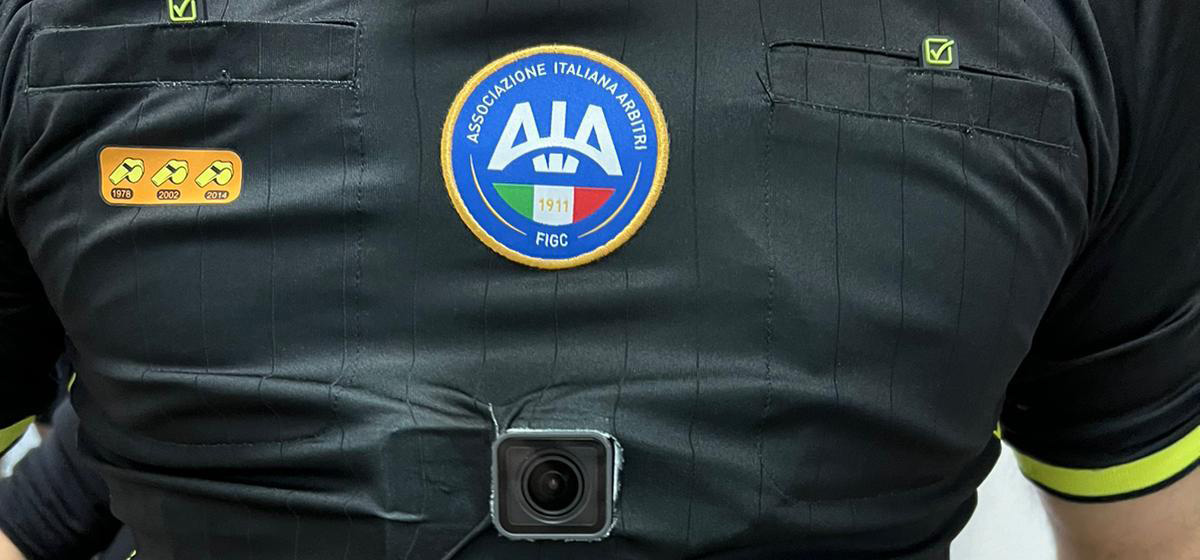 LA SERIE C NOW PRIMA LEGA CALCISTICA IN EUROPA CON LA REFEREE CAM