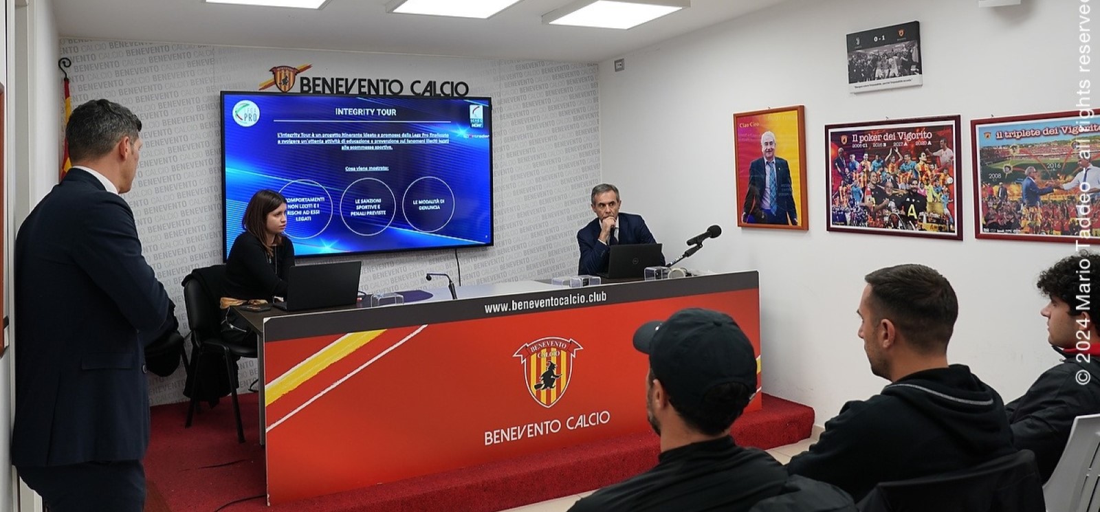 LEGA PRO E SPORTRADAR AG FANNO TAPPA A BENEVENTO CON L’INTEGRITY TOUR