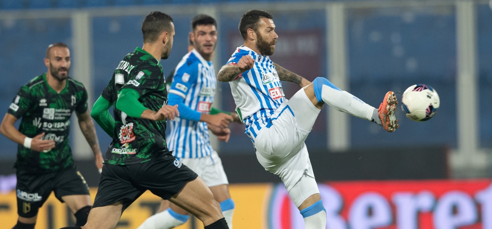 SERIE C NOW: IL GOL DI ANTENUCCI REGALA I TRE PUNTI ALLA SPAL DI MISTER DI CARLO