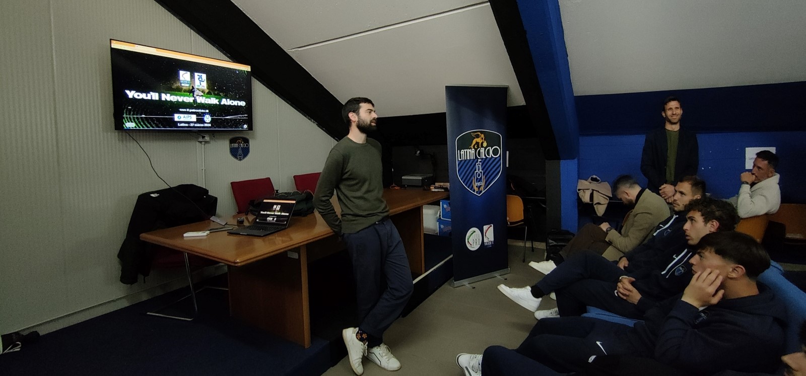 IL LATINA CALCIO PROTAGONISTA DELL’ULTIMA TAPPA DEL PROGETTO “YOU’LL NEVER WALK ALONE”