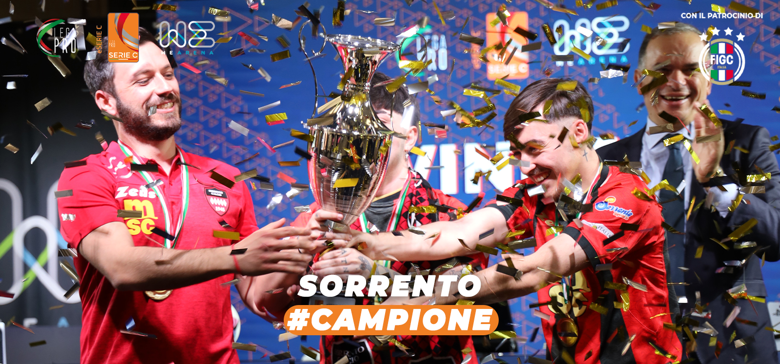 IL SORRENTO CALCIO ESPORTS VINCE LA ESERIE C 2024