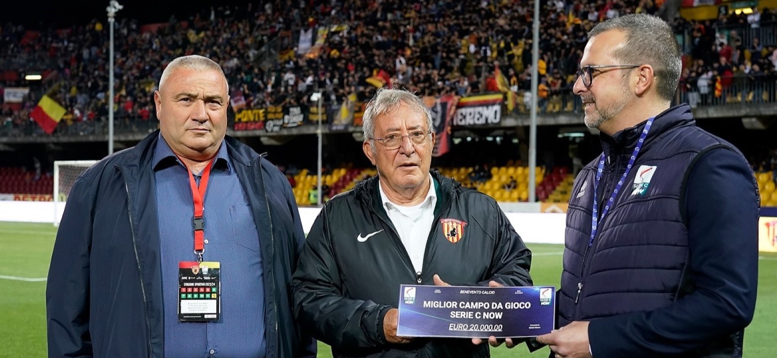 A BENEVENTO IL CAMPO PIÙ VERDE DELLA SERIE C NOW