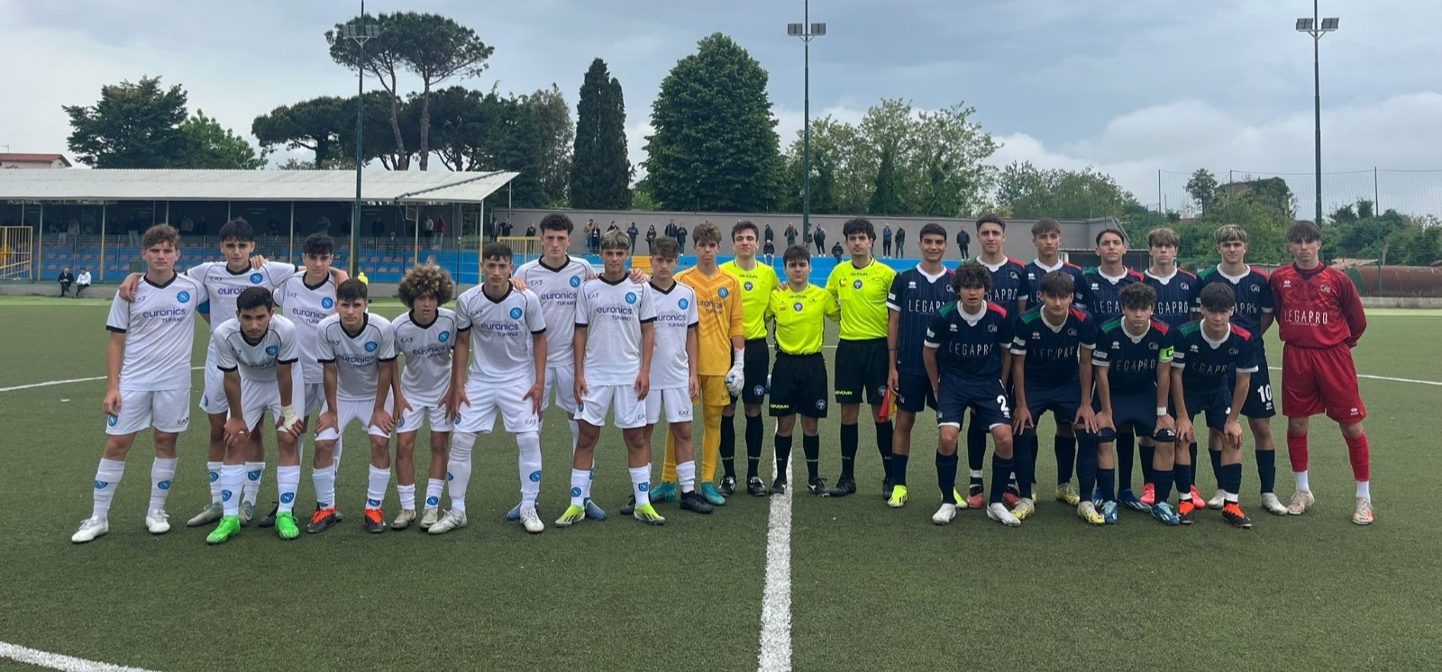 LA RAPPRESENTATIVA DI LEGA PRO U15 VINCE 4-3 A NAPOLI