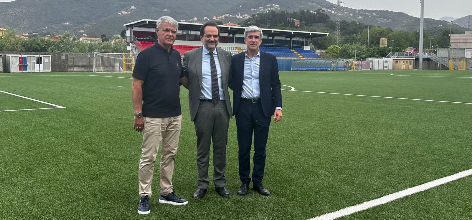 IL SESTRI LEVANTE RICEVE IL PRESIDENTE MARANI