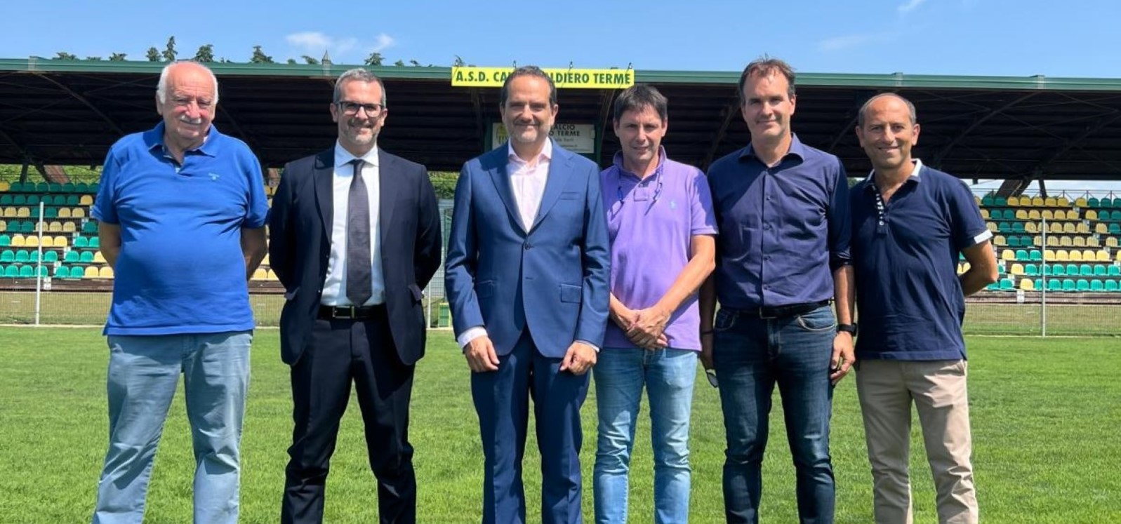 IL PRESIDENTE MARANI IN VISITA A CALDIERO E CARPI