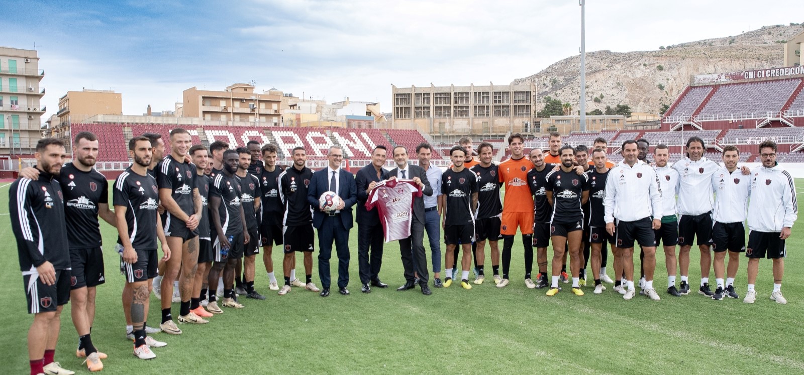 IL TRAPANI ACCOGLIE LA SERIE C IN VISITA ISTITUZIONALE
