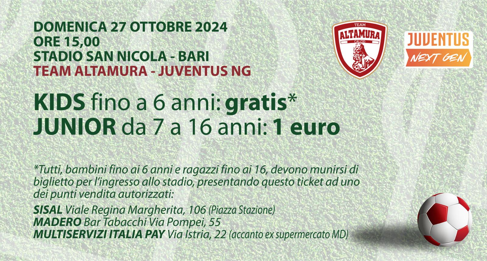 SCUOLA & SPORT, INSIEME PER DARE ENERGIA ALLA TEAM ALTAMURA