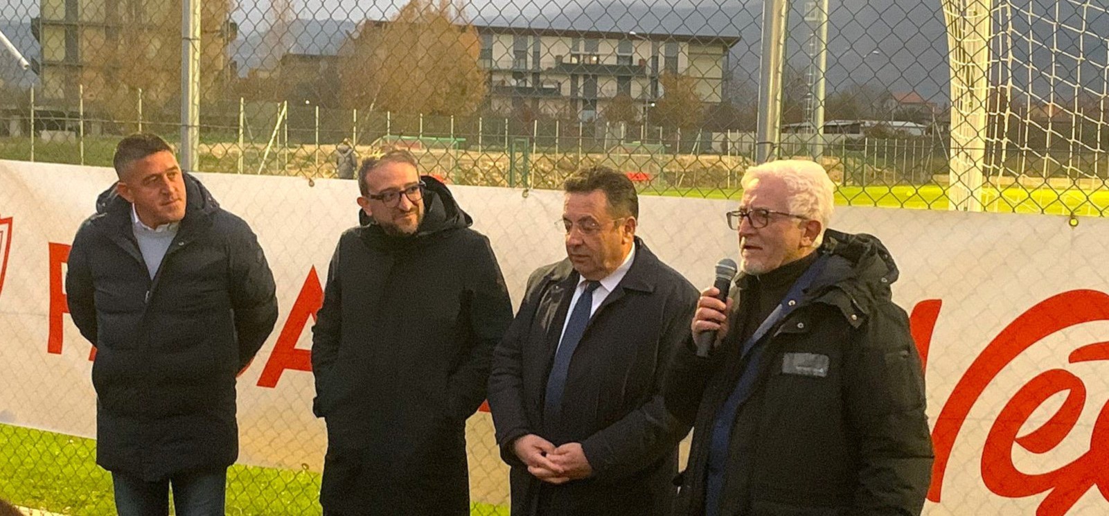 PAGANICA, CON LEGA PRO UN NUOVO CAMPO DOPO IL SISMA