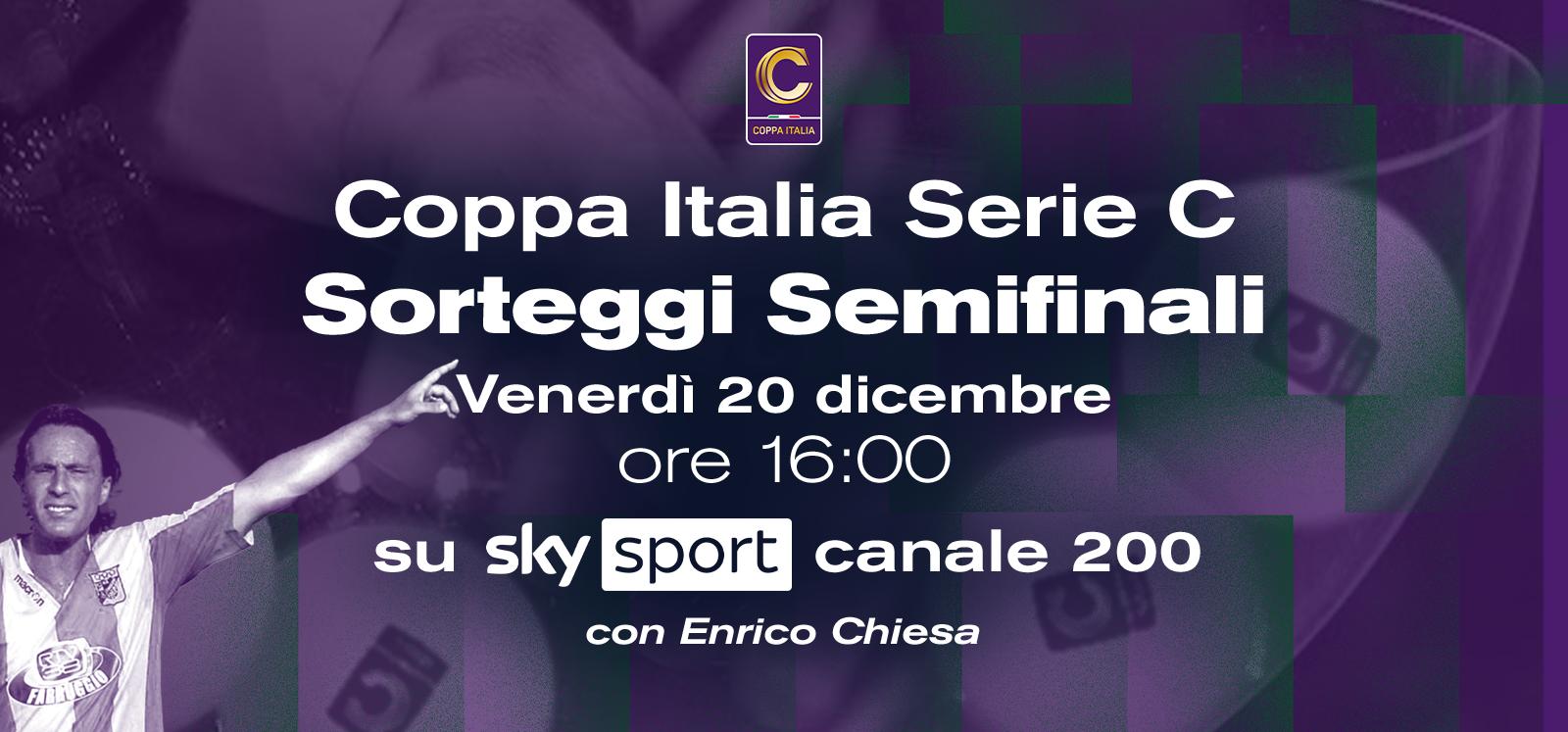 IL SORTEGGIO DELLE SEMIFINALI DI COPPA ITALIA SU SKYSPORT24