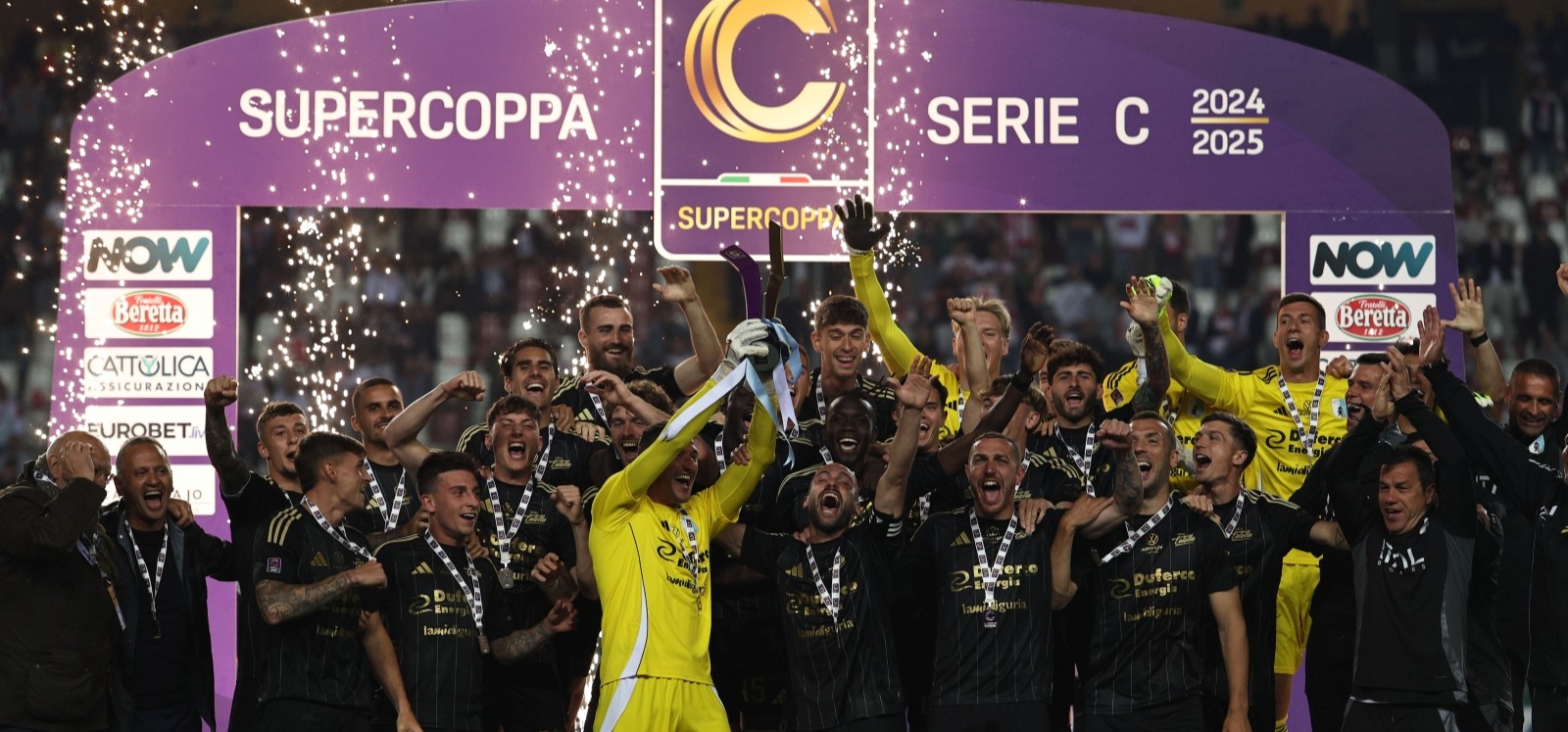 ALLA VIRTUS ENTELLA LA SUPERCOPPA DI SERIE C