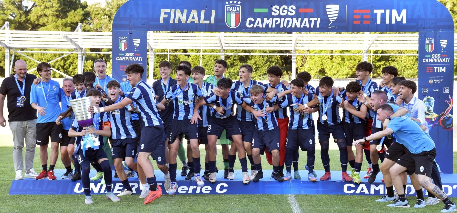 UNDER 15 SERIE C, STORICO TRIONFO PER IL LECCO A VITERBO: 3-0 AL RENATE IN FINALE