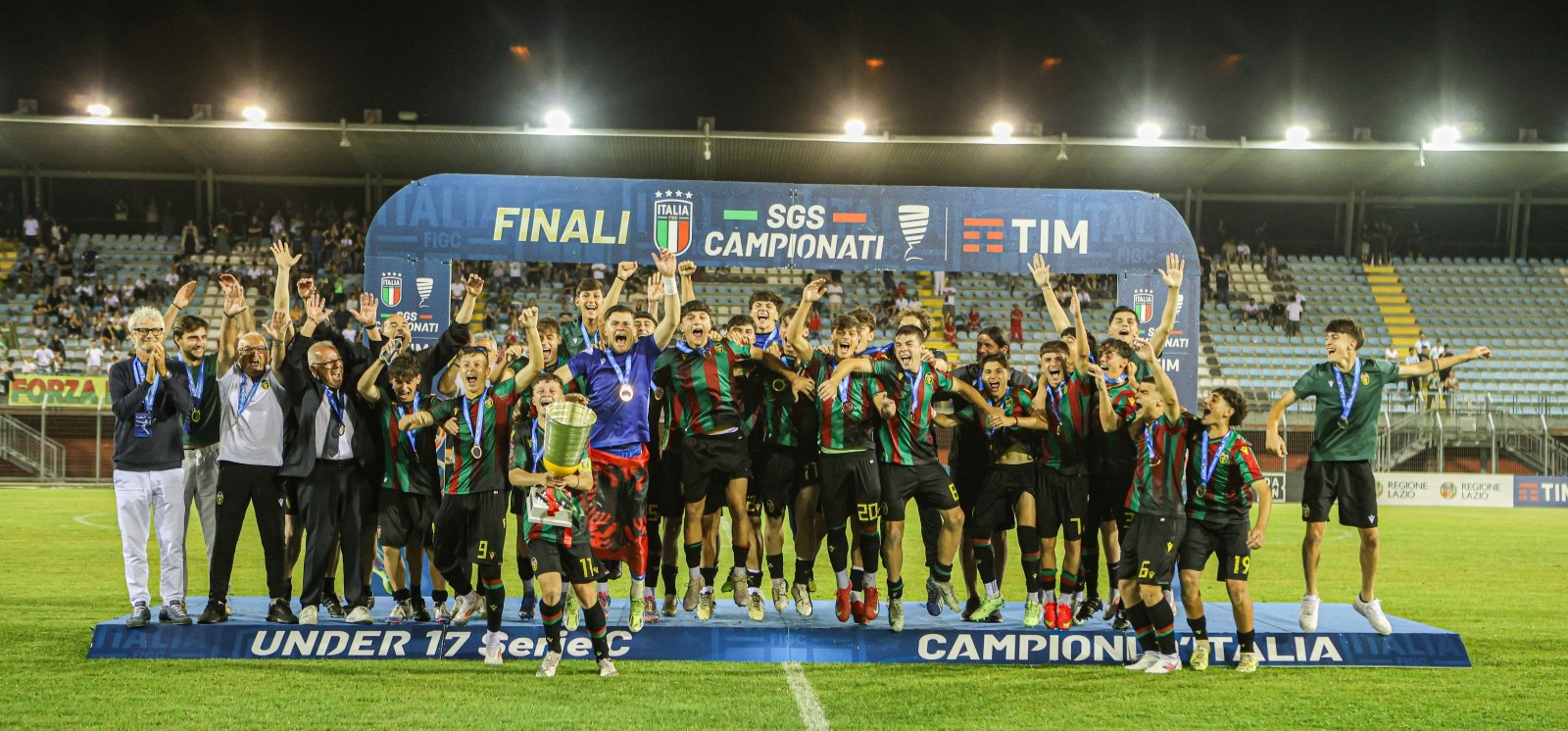 UNDER 17 SERIE C: LA TERNANA CONQUISTA LO SCUDETTO