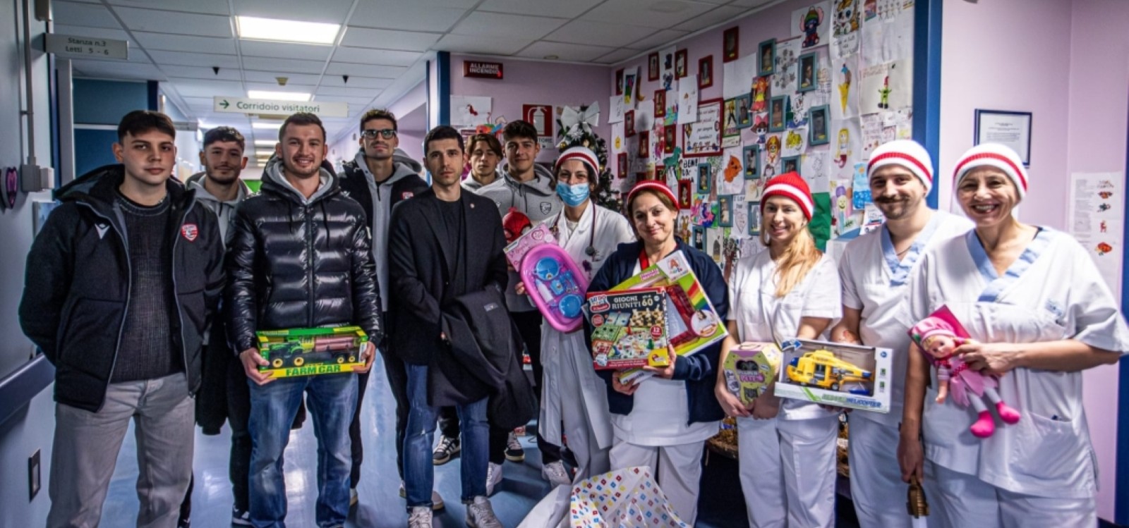 AC CARPI AL REPARTO PEDIATRIA DEL RAMAZZINI